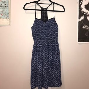 Patterned Mini Dress